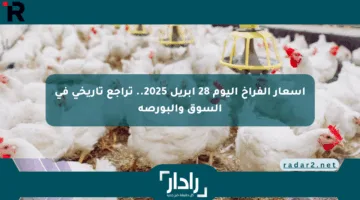 أسعار الفراخ اليوم 28 أبريل 2025.. تراجع تاريخي في السوق والبورصة